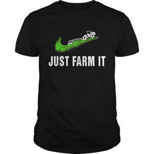 Premium Just Farms It Agrimotor Farmer  Logo Shirt
